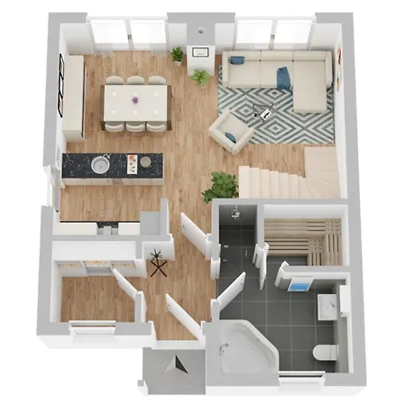 Traumhafte Seelodge Mit Sauna, Kamin Und Whirlpool * Nordhorn