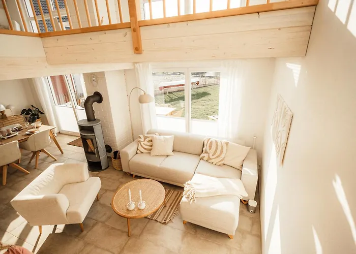 Traumhafte Seelodge Mit Sauna, Kamin Und Whirlpool * 诺德霍恩