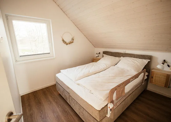 Traumhafte Seelodge Mit Sauna, Kamin Und Whirlpool 诺德霍恩